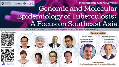 Post International Online Seminar on Genomic and Molecular Epidemiology of Tuberculosis: A Focus on Southeast Asia