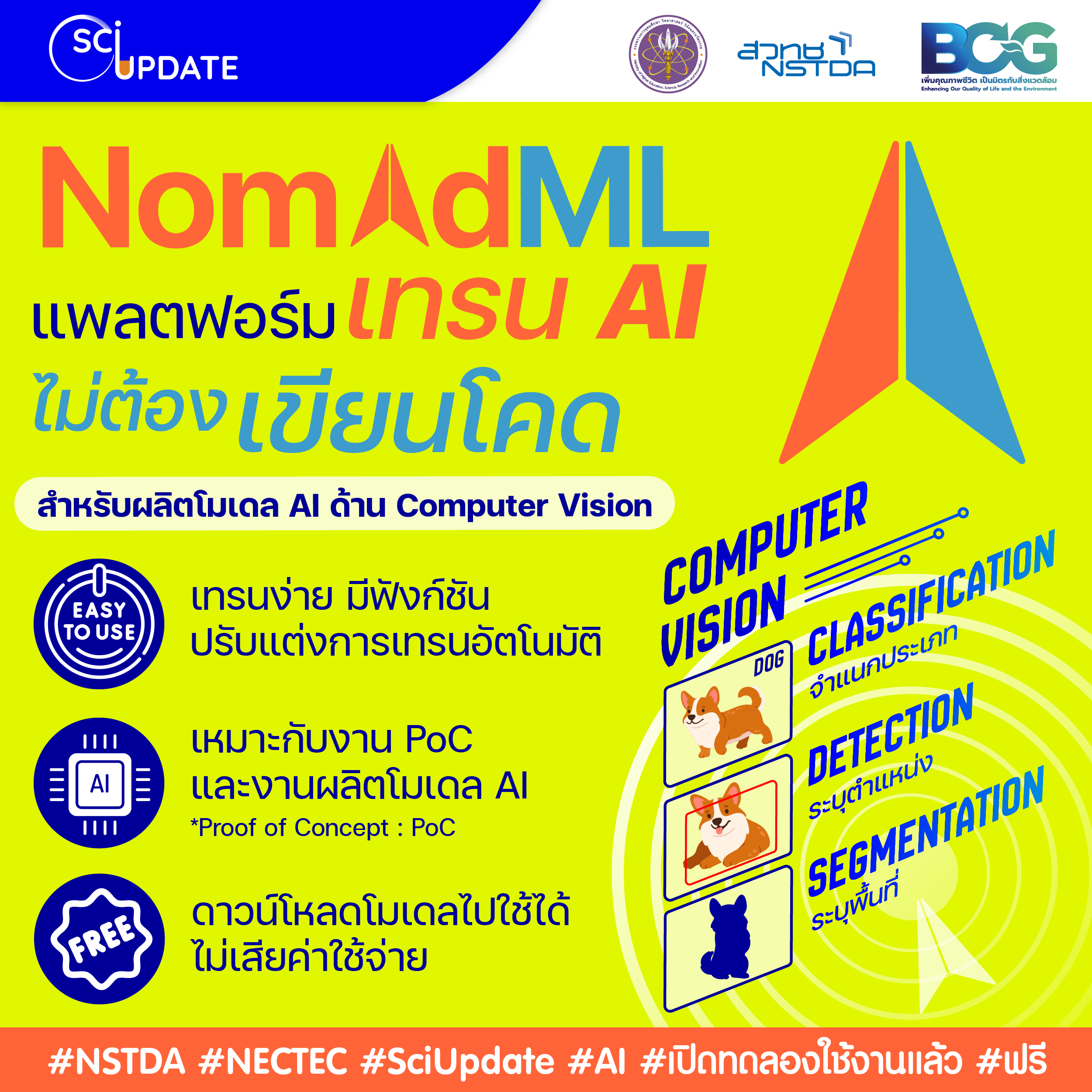 ‘NomadML’ แพลตฟอร์มเทรน AI เทรนง่าย ไม่ต้องเขียนโคด